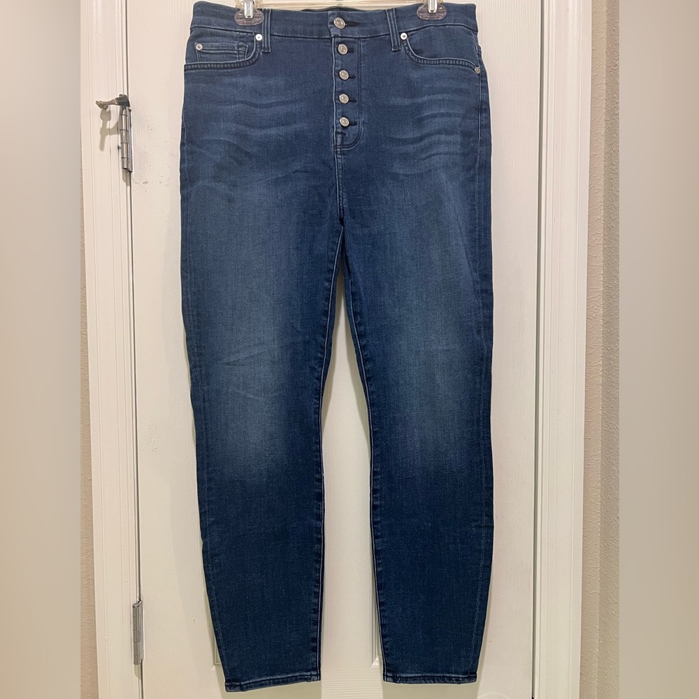 7 FOR ALL MANKIND SKINNY JEANS